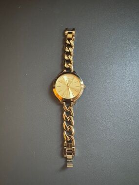 Michael Kors Gold Chain-Link Women's Watch